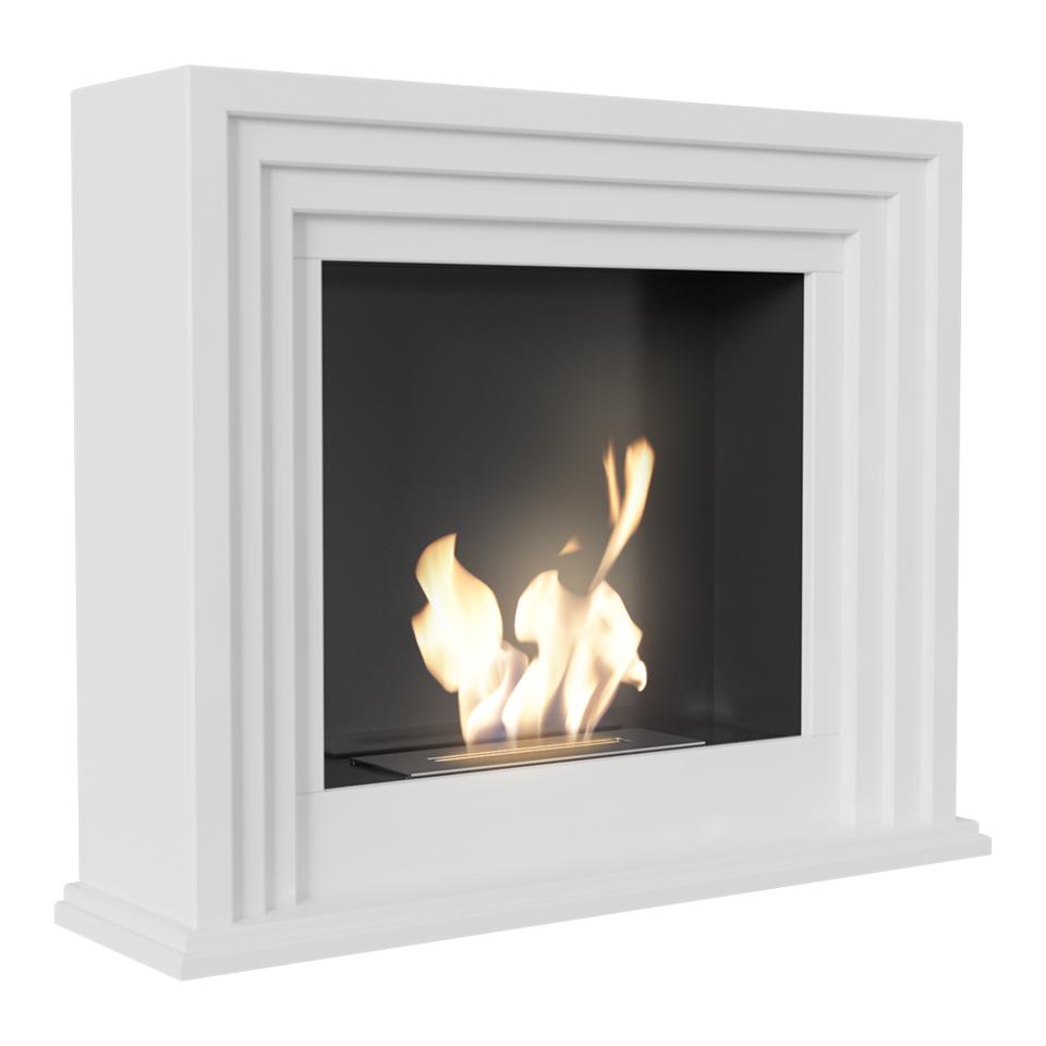Portal Bioethanol fireplace QUAERERE TÜV white