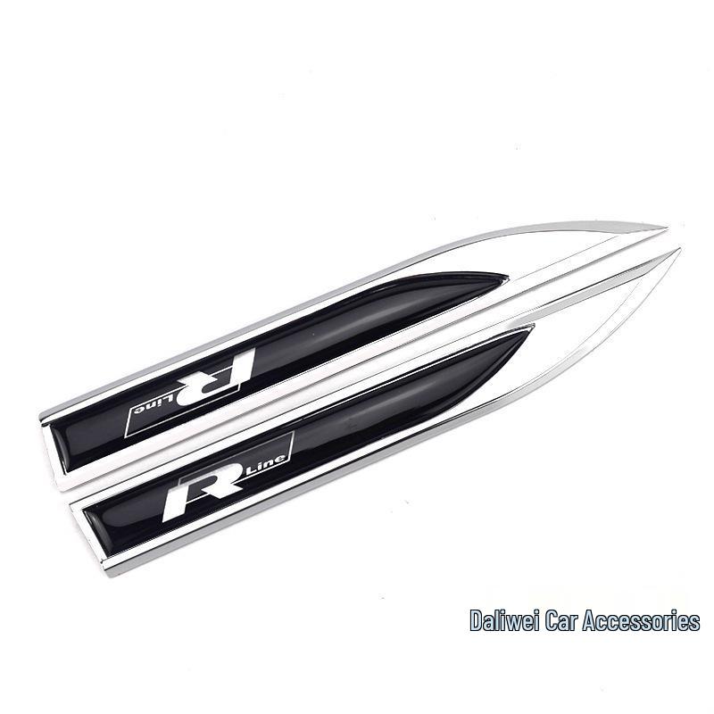 Volkswagen Jetta Sagitar Front Fender Blade Emblem Sticker