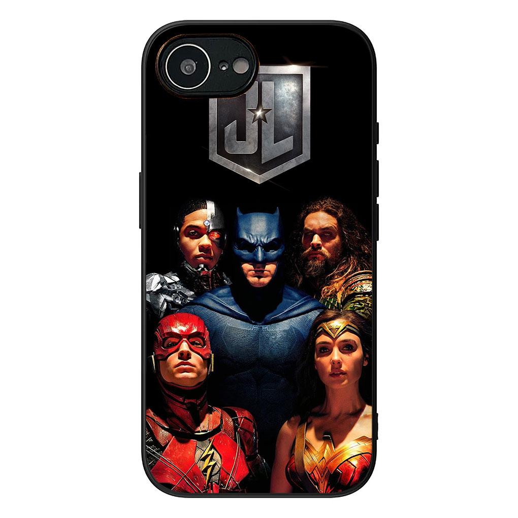 Чехол для телефона DC Comics Лига Справедливости Супергерой для Xiaomi Redmi Note 13 14 ProPlus A4 A3 Pro Plus 13C Pro+ Note13 Note14