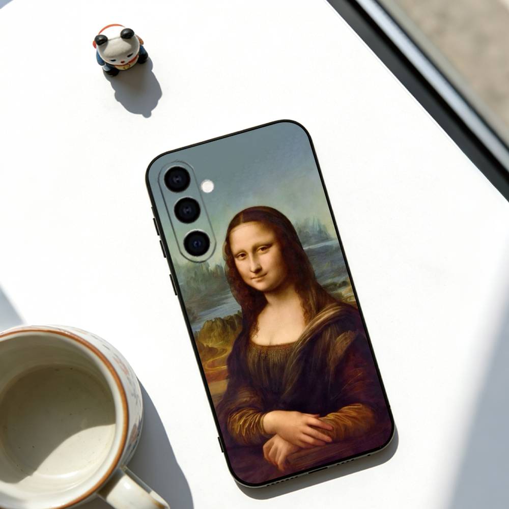 Renaissance works Phone Case For Samsung Galaxy A73,A72,A71,A70,A53,A52,A51,Others Soft Black Cover