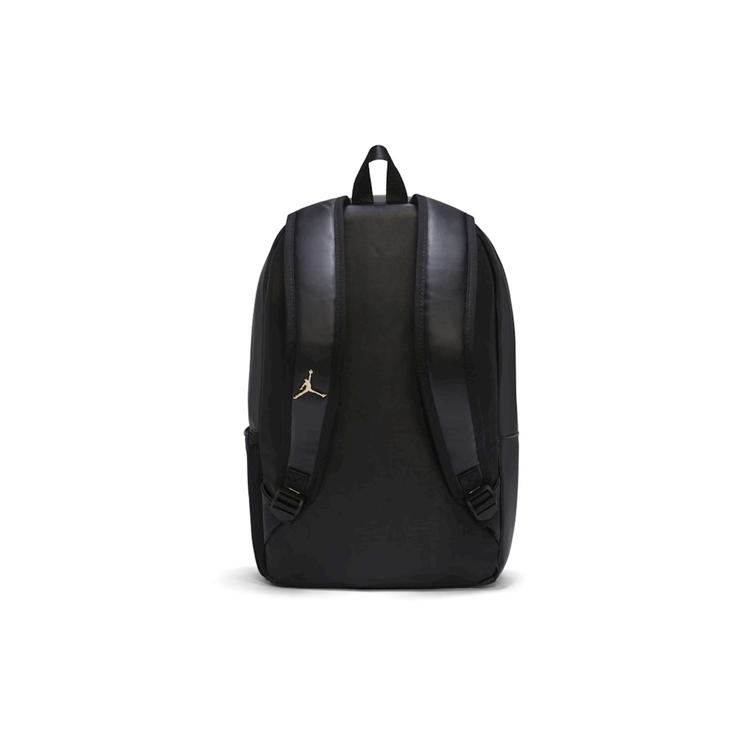 Jordan Polyurethane Backpack Regular Unisex Black DH0409-010