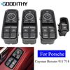 Автомобильный электронный главный переключатель подъема окна, кнопка регулятора для Porsche Cayman Boxster 911718981982