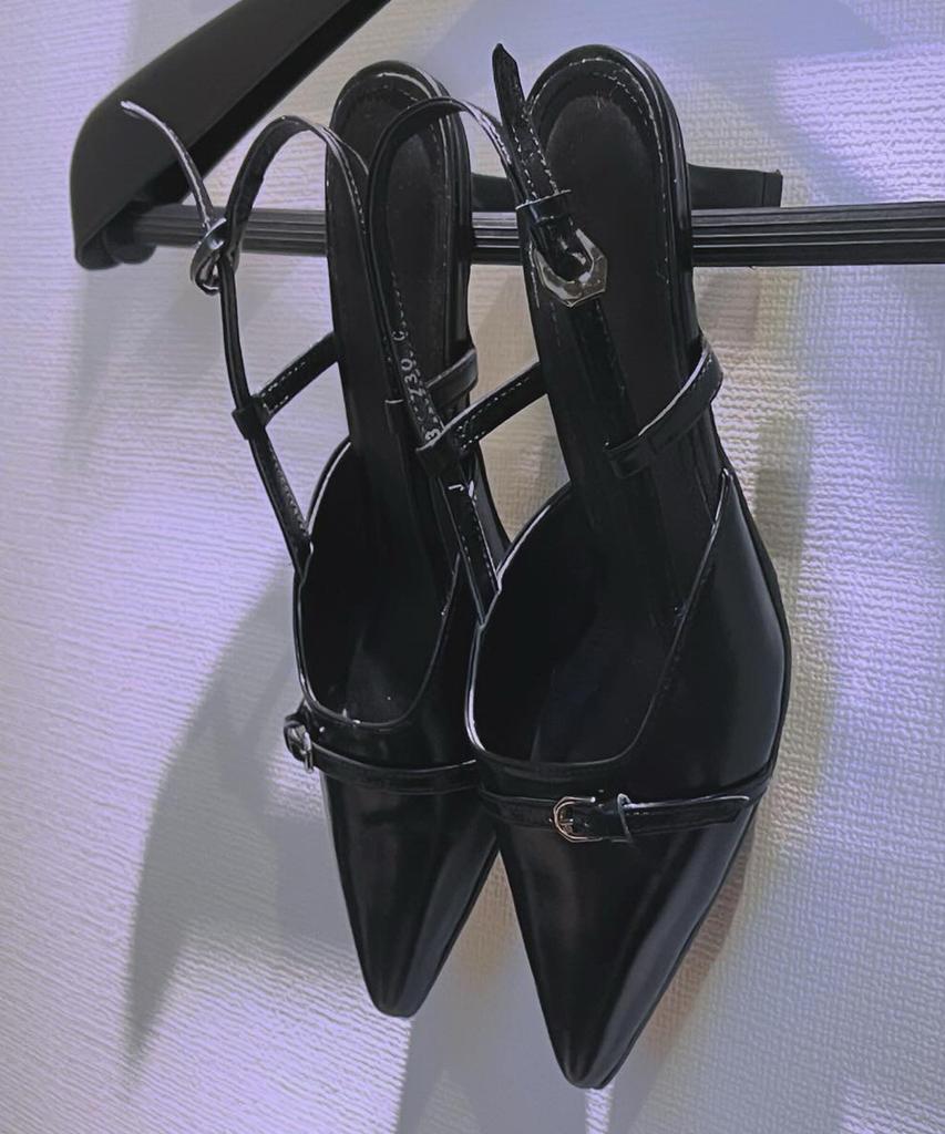 Ashgray Studios A143J Merlin Strap Slingback Heels