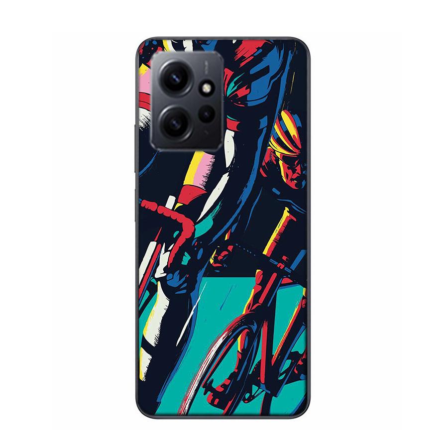 Bicycle Race Phone Case For Redmi 12 13C 12C 15C 9 10 10C Note 13 Pro Plus 14 15 Pro 9T 9C 9A TPU Soft Cover Clear Cell Cases Sh