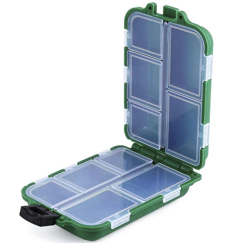 Portable Accessory Tool Square Fishhook Box Lure Container Bait Storage Case Fishing Tackle Boxes