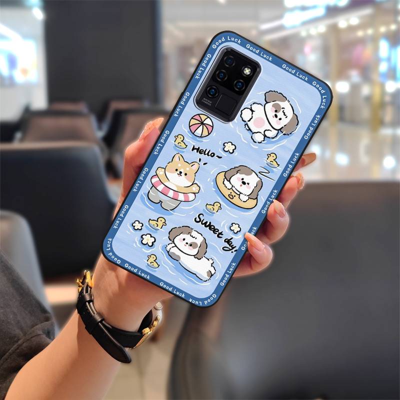 Милый грязеотталкивающий чехол для телефона для Oukitel C21 Водонепроницаемая защитная силиконовая накладка Модный дизайн Мультяшный Полная защита TPU