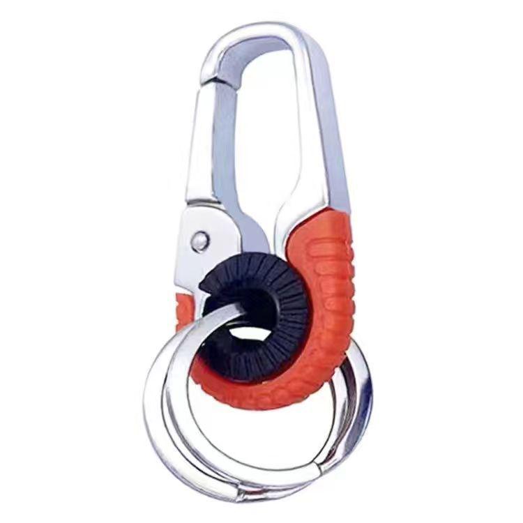 Oumeida 3755 Креативный автомобильный брелок: Брелок для ключей из нержавеющей стали с подвеской на талию