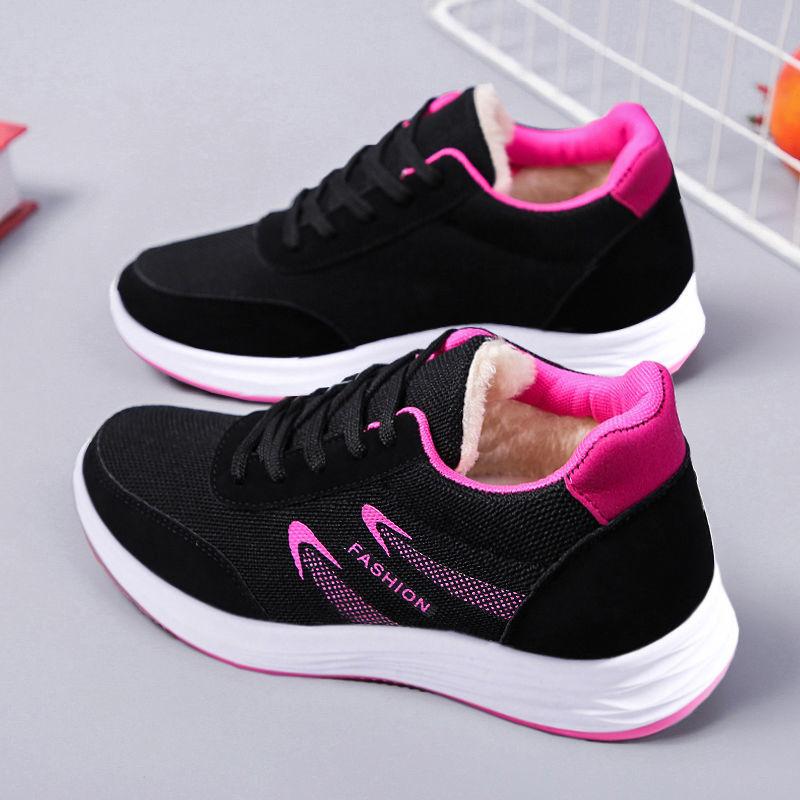Модные кроссовки для бега Женская спортивная обувь Уличная обувь на шнуровке Кроссовки на платформе с воздушной сеткой Дышащие кроссовки для ходьбы Бег трусцой Тренажеры для спортзала