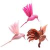 Bird Pendant Realistic Looking Anti-fading Feather Living Room Fake Hummingbird Pendant Home Decor Daily Use