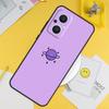 Фиолетовый эстетичный Чехол для OPPO Reno 14F 13F 12F 11F 13 12 11 10 14 Pro 7 8 Lite 8T OPPO Find X5 X6 X8 X9 Pro