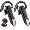 New Bee Bluetooth Earphones, Single Ear, Hands-Free Calling, Noise Cancelling, Ambidextrous, 24-Hour Continuous Use, Dual Microphones, Bluetooth 5.0,