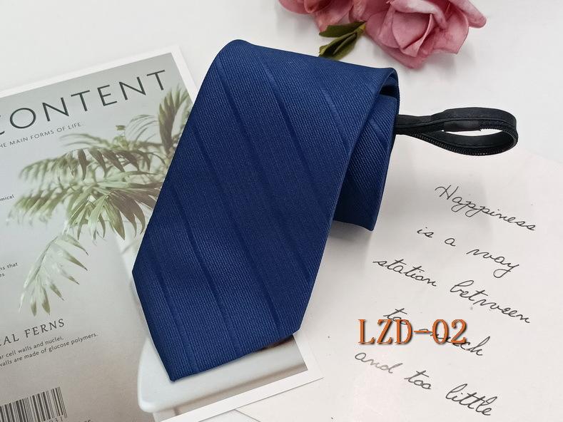 Мужской деловой галстук с ленивой молнией 8 см, легко завязывается, полосатый черный галстук без узлов