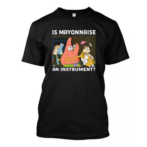 NWT Is Mayonnaise An Instrument black T Shirt