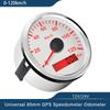 Универсальный GPS-спидометр 85 мм 120 км/ч 200 км/ч для Автомобиля Грузовика Лодки Мотоцикла Авто с Красной Подсветкой 12 В 24 В С GPS-антенной