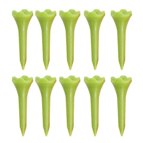 10Pcs 38/70/82MM Golf Tee Striped Height Adjustable Sharp Tip Plastic Golf Ball Holder Golf Training Aid Spike Kit Golf Accessories Golfer Gifts