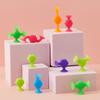 25 шт./набор Текстурированные присоски Строительные игрушки для детей, Штабелируемые строительные присоски Игрушки для игровой комнаты, ванны и путешествий