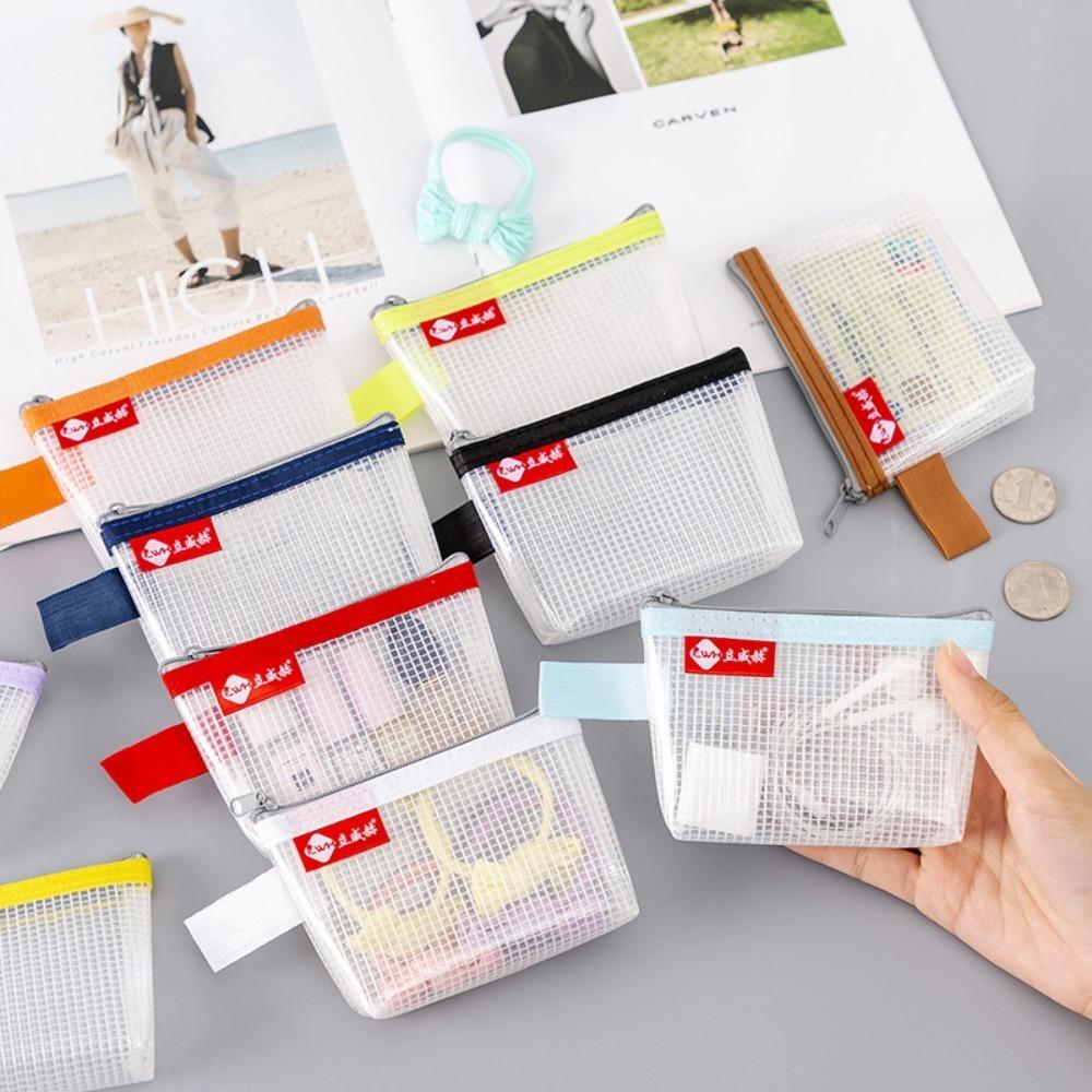 Zipper Zipper Pouch Mini Storage Bags Quality Card Holder Travel