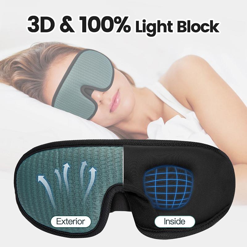 3D маска для сна патчи для глаз повязка на глаза с защитой от света для носа мягкая Slaapmasker для путешествий солнцезащитная маска для глаз дышащая Antifaz Para Dormir беруши