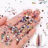 1440Pcs/Bag Nail Decoration Exquisite DIY Lightweight Flat Bottom Rhinestones Nail Ornaments for Women