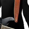 African Leather Guitar Strap RUST Perri's AFR25-6872