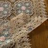 Proud Rose Lace Embroidery Table Runners TV Cabinet Cover Cloth Tea Table Flags Pastoral Table Cloths Wedding Table Decoration