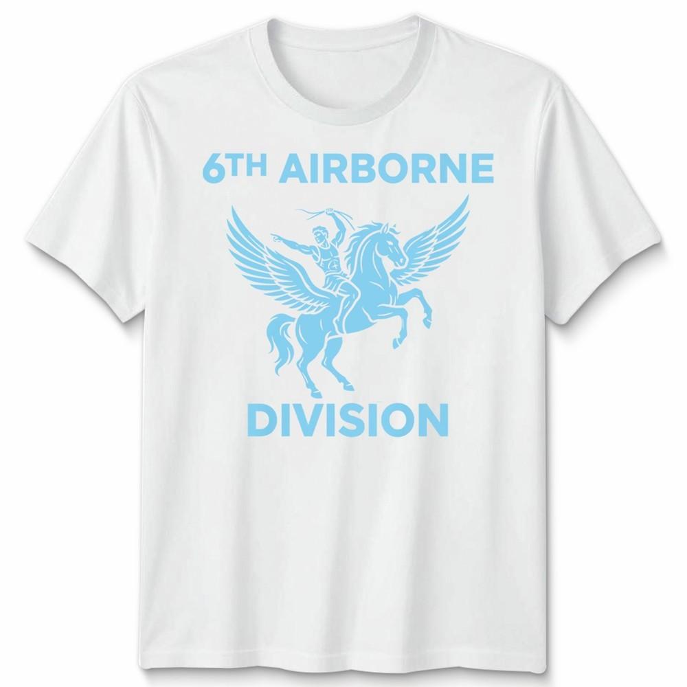 Unisex 6th Airborne Division T Shirt Pegasus Bridge D Day June 1944 Ww2 Norunisexdy