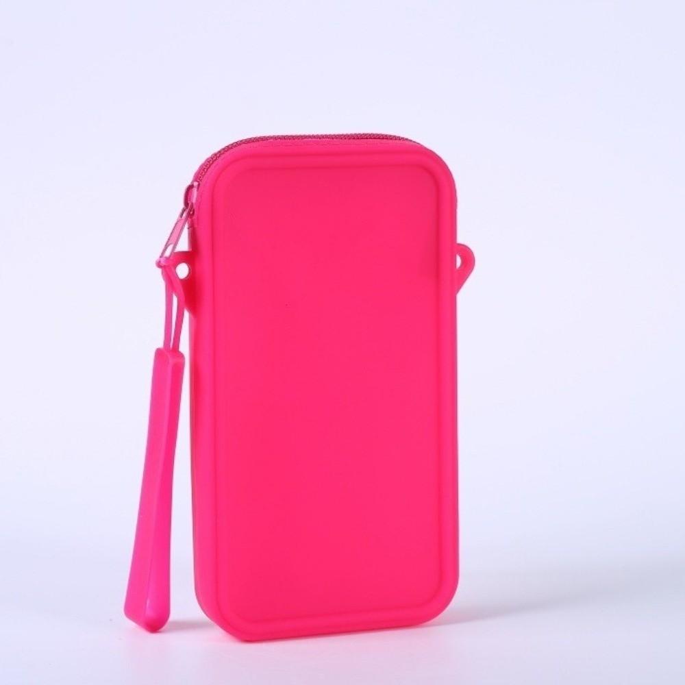 Shockproof Square Storage Organizer Silicone Portable Cosmetic Bag Multi-Use Makeup Bag Hanging