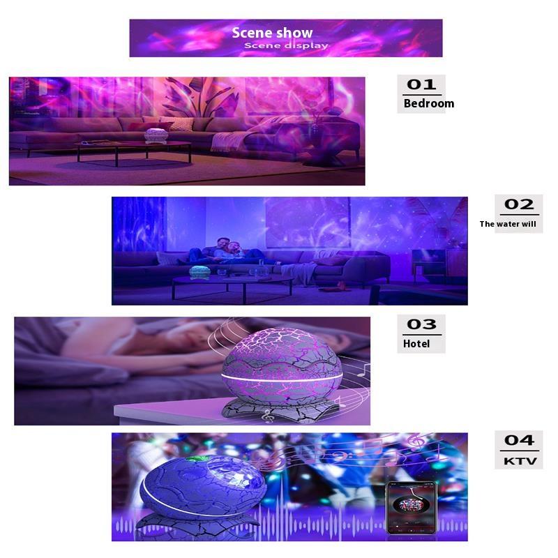 Лампа звездного неба в виде яйца динозавра