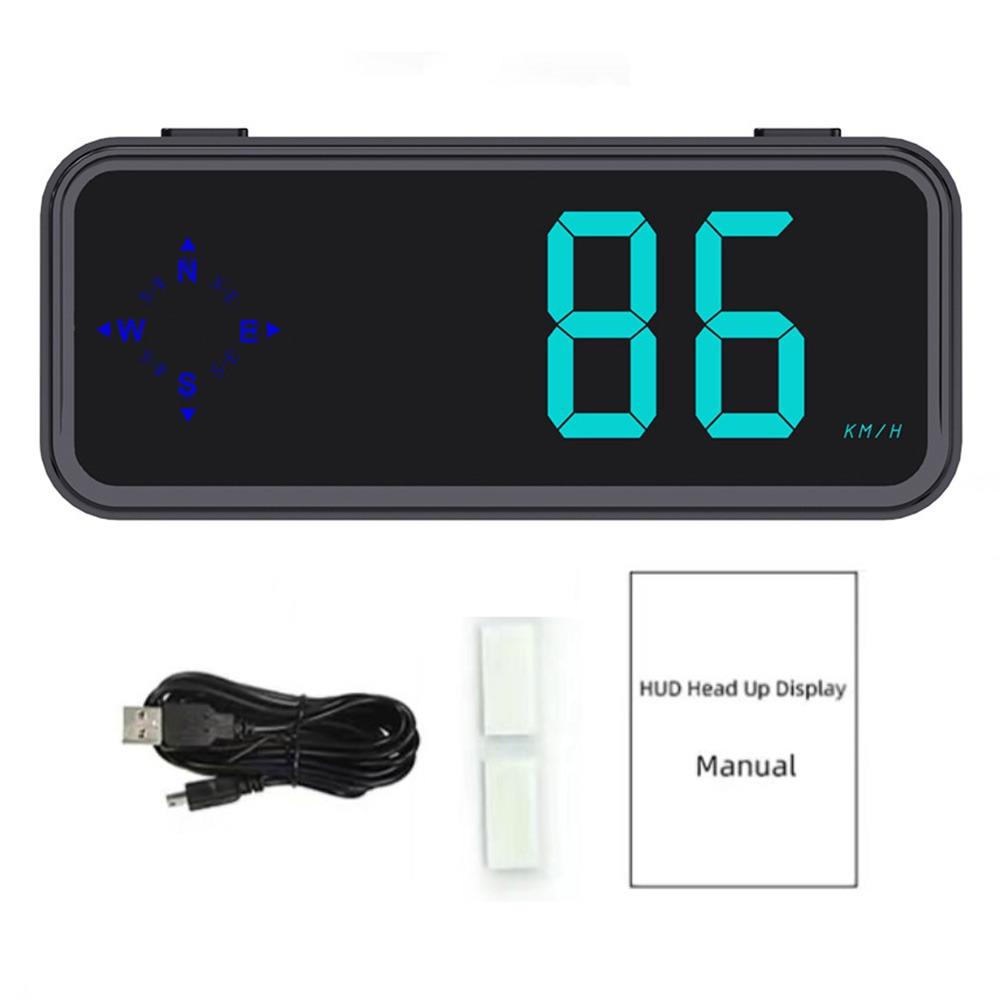 3in1 GPS Car Digital Speedometer Digital Clock Vehicle Speed Meter Safe Travel