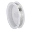 DIY Beads String Jewelry Accessories Nail Art Manicure Metal Copper Wire Thread(Silver)