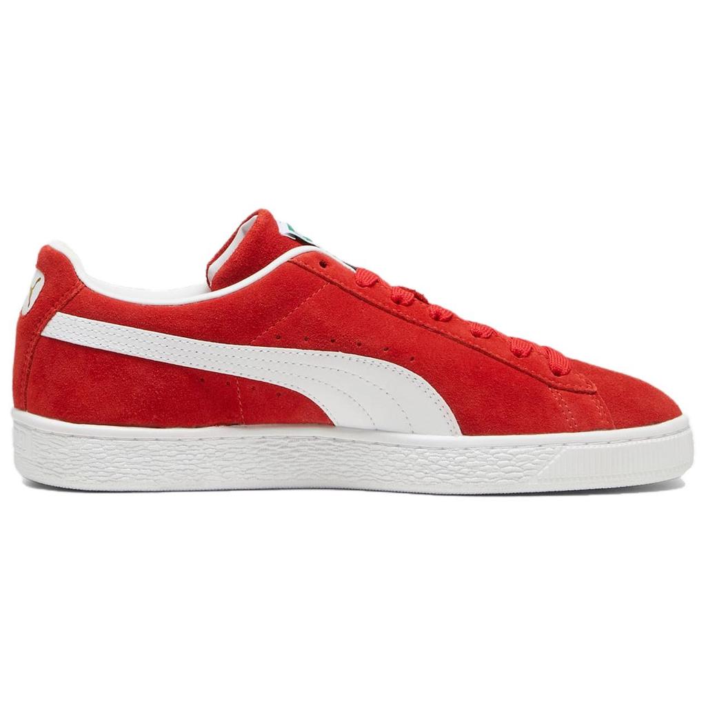 Puma Замшевые Легкие Низкие Скейтбордические Кроссовки Мужские Красный Белый 399781-02