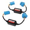 2Pcs Headlight Decoder 9007 HB5 Plug 12V DC Error Anti Flicker Resistor Canceller for LED Headlight