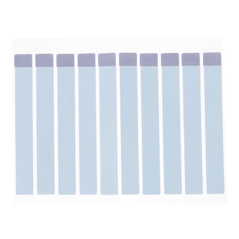 10 шт. Универсальная наклейка для аккумулятора мобильного телефона, легко надеваемая, бездорожечная лента, двухсторонняя лента