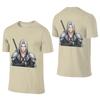Sephiroth Profile Loose Reversible Tshirt Retro Trendy Brand Basic Versatile Unisexs Tshirts
