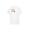 Li Ning X OG Slick Collaboration Photo Print Loose Short Sleeve T-Shirt Unisex T-Shirt Off-White AHST675-2