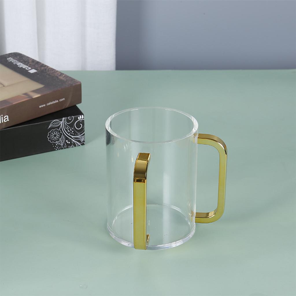 Стакан для омовения рук Netilat Yadayim Акриловый стакан для мытья рук с двойными ручками для удобного захвата Мытье с двойными ручками Изготовлен из акрила