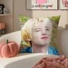Handsome Talented Korean Idol PPark JiHoon Cushion Cover Pillowcase Short Plush Invisible zipper Room Sofa Cushion Cover