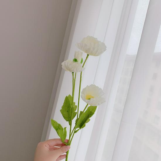 Корейский букет из искусковых маков - Декор комнаты и реквизит для фото