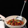 Главная Деревянная ручка кухонная утварь кухонная утварь нержавеющая сталь лопатка для жарки суповая ложка дуршлаг кухонные принадлежности