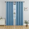 Solid Colour Curtains Living Room Bedroom Full Blackout Sunscreen High Precision Perforated Blackout Modern Minimalist Curtains