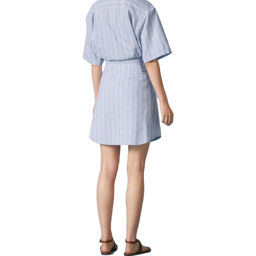 Gucci SS23 Повседневные Короткие Юбки Женские Синие 739403-ZAMR3-4305