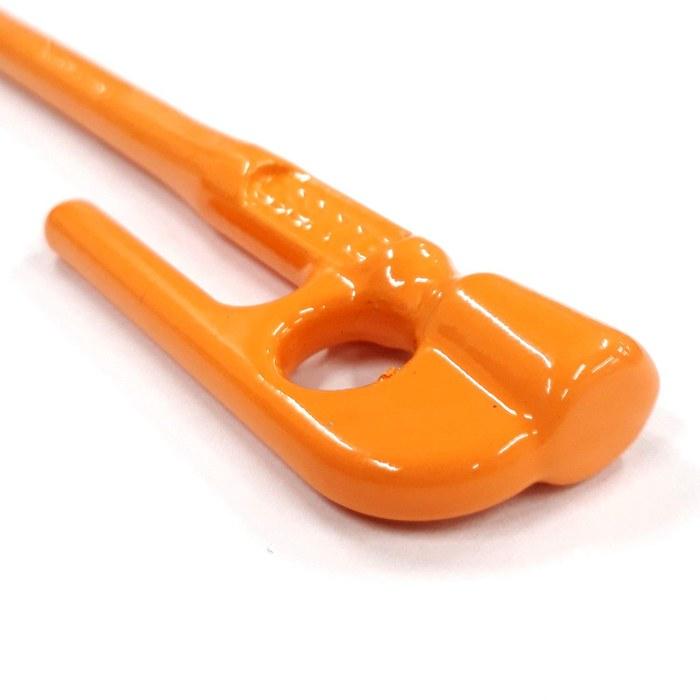 [Ellis] Forged Pegs [Ellis] Stake 18cm Orange Powder Coating MK-180OR (Set of 8)