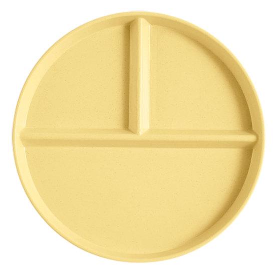 Home Breakfast Tableware Children Three Compartment Divided Meal Plate Weight Loss Ration Unbreakable Dish Plate