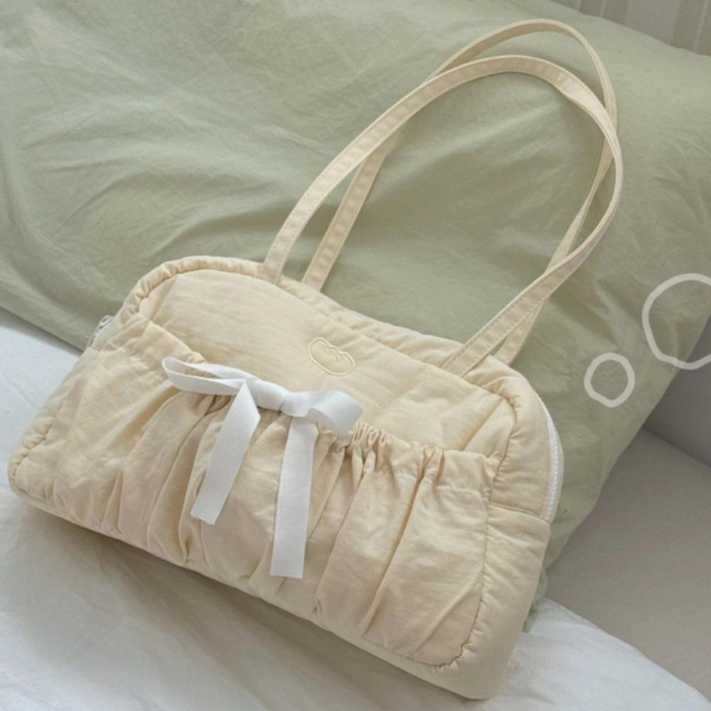 Cloud Embroidery Underarm Bag Large Capacity Travelling Bag Fashion Shoulder Bag Female