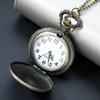 1PC Retro Punk Pirate Captain Double Knife Quartz Pocket Watch with Necklace Chain Pendant Bracelet Gift for Male Men Vintage Clock