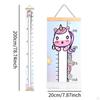 Children's Height Chart, Growth Record, Wall Hanging Ruler for Playroom Decoration