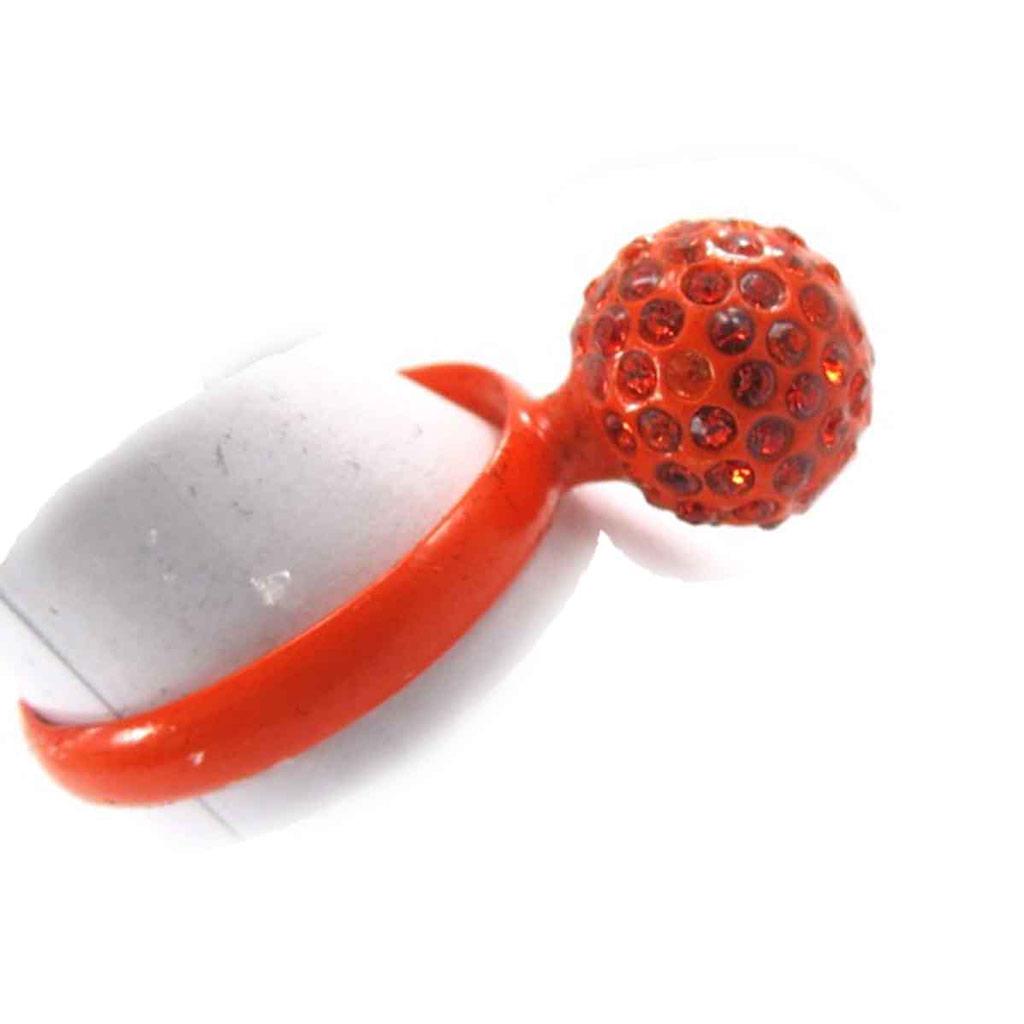 Les Trésors De Lily [J8042] - Оранжевое кольцо «Сисси»