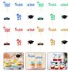 12 Pcs Graduation Cake Toppers 2024 Graduation Theme Party Cupcake