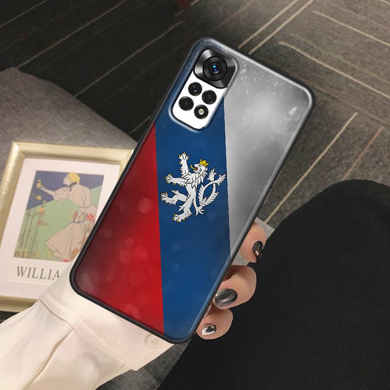 Чехия Чешский флаг Чехол Для Xiaomi Redmi Note 14 Pro 9 10 11 12 13 Pro 10S 11S 12S Redmi 13C 10C 12C 14C