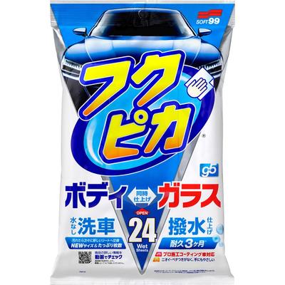 SOFT99 Fukupika Fukupika 24 для и Полировки Автомобилей 24 Продукт 00462 Воск, Поколение 5, Салфетки, Очистка, Защита, Краска, Салфетки, Код